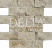 Mozaik Patlatma Taş Bej Mermer